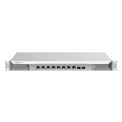 Router Core balanceador con función SD-WAN / 1 puerto LAN, 6 puertos LAN/WAN Multi-gigabit, 2 SFP+ LAN/WAN, 1 Puerto WAN Multi-gigabit / Hasta 700 clientes con desempeño de 3 Gbps
