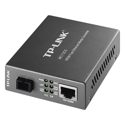 Convertidor Multimedia VDM Monomodo, 1 puerto RJ45 10/100, 1 puerto SC/UPC, hasta 20KM, Para su funcionamiento requiere el modelo MC111CS