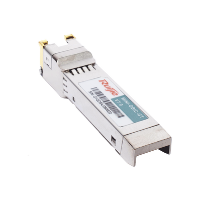 Módulo Transceptor Mini-GBIC-GT 1000BASE-T SFP a Cobre RJ45 para 100 Metros