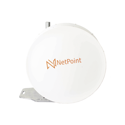 Antena parabólica blindada NetPoint NP11, 10,1–11,7 GHz, hasta 38 dBi