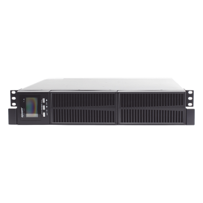 UPS de Topología On-Line Doble Conversión / Capacidad de 2KVA/1800W / Entrada y Salida de 120 Vca / Clavija de Entrada NEMA 5-20P / Pantalla LCD Configurable / Formato Rack/Torre