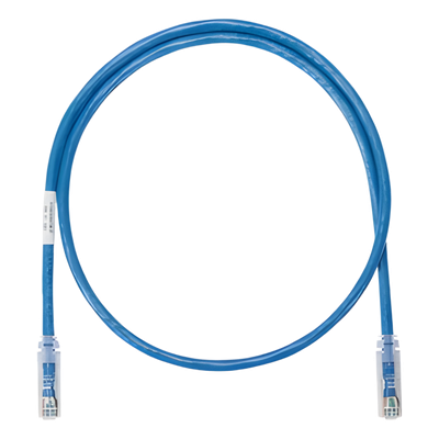 Cable de parcheo UTP Categoría 6, con plug modular en cada extremo - 2 m. - Azul