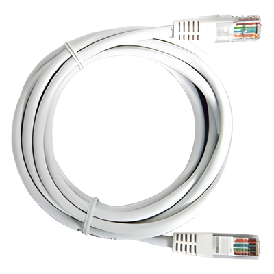 Cable de parcheo UTP Cat6 - 2 m - blanco