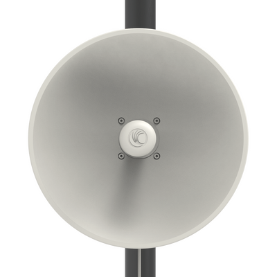 ePMP Force 300-25L para zonas con alta interferencia, hasta 400+ Mbps, 4910 - 6200 MHz, 802.11 AC Wave2, Antena de 25 dBi, latencia baja (C050910M171C)