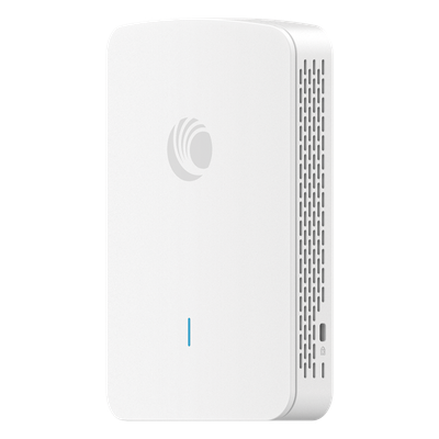 Access Point cnPilot XV2-22H WiFi 6 802.11ax Wall Plate (Para Pared), doble banda, seguridad de acceso WPA3, Políticas de control de aplicaciones, hasta 256 clientes, gestión desde la nube