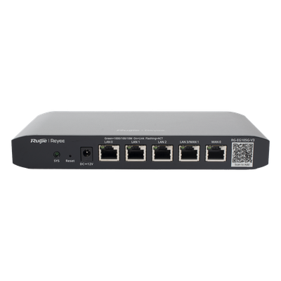 Router Administrable Cloud con 3 Puertos LAN Gigabit, 1 Puerto WAN Gigabit y 1 Puerto LAN/WAN Gigabit Configurable, Hasta 100 Clientes con Desempeño de 600 Mbps Asimétricos