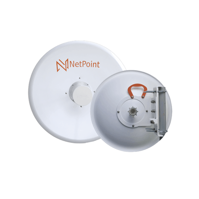 Antena direccional para radios C5x, B5x, C6x y B6x / 36 dBi / Diámetro de la antena 120 cm / Frecuencia de 4.9-6.4 GHz / Montaje milimétrico incluido
