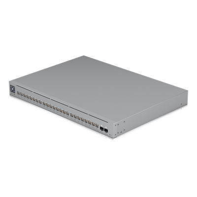 UniFi Switch USW-Pro-24-POE Gen2, con funciones capa 3, de 24 puertos PoE 802.3at/bt + 2 puertos 1/10G SFP+, 400W, pantalla informativa