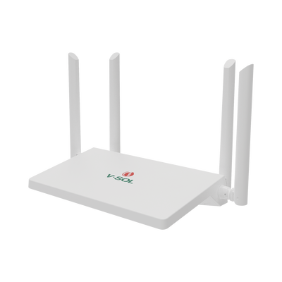 Router Home Wi-Fi 6 hasta 3000 Mbps MU-MIMO 2X2, 3 Puertos LAN Gigabit Ethernet + 1 WAN GigabitEthernet + Easy Mesh Gestión VST APP