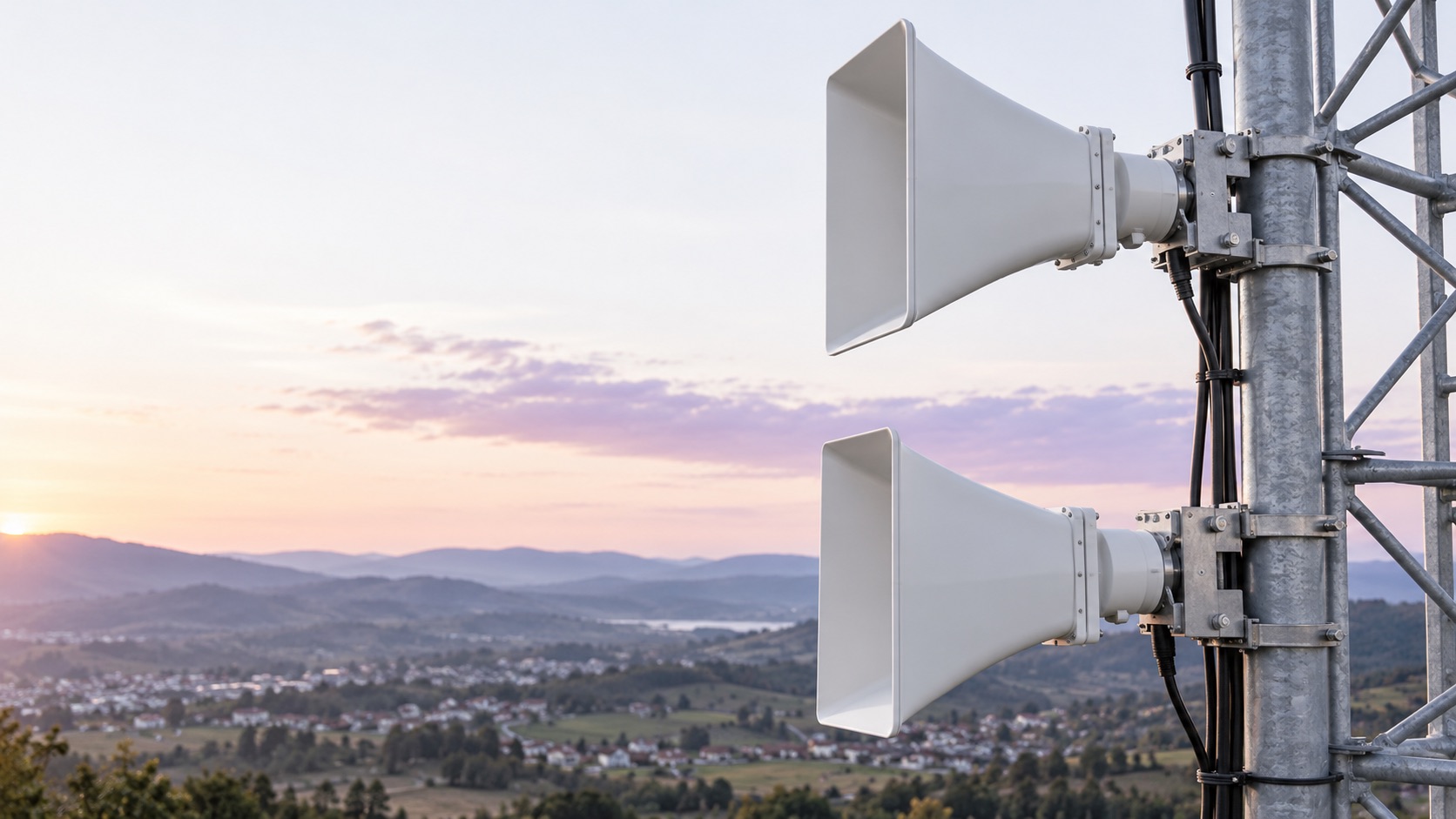 Antenas horn para WISP: cuándo ayudan a controlar la interferencia