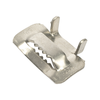 Hebilla para cinta bandit de Acero Inoxidable T, 5/8", 100 piezas