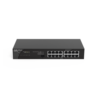 Switch no administrable, Sin PoE de 16 puertos 10/100/1000Mbps.