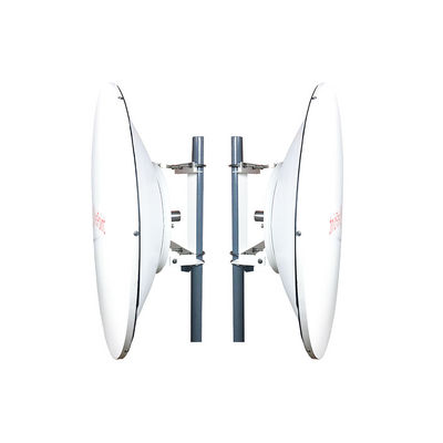 Kit de 2 antenas parabólicas NetPoint NP64 de 4 pies, 5,9–7,2 GHz, hasta 36 dBi