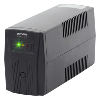 UPS de 850VA/480W / Topología Línea Interactiva / Entrada y Salida 120 Vca / Regulador de Voltaje AVR 80-150 Vca / Clavija NEMA 5-15P / 4 Tomas NEMA 5-15R